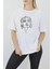 Yüz Baskılı Tişört Beyaz - 144.075 1