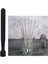 Mojito Tokmağı Siyah 20.7 cm ve Kaşıklı Çelik Pipet 6lı + Fırça Kokteyl Karıştırıcı Seti 1