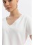 V Yaka Cloudtouch Yumuşak Basic Kısakol T-Shirt 8
