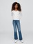 Kız Çocuk Mavi High Rise '70s Flare Jean Pantolon 1