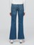 Kız Çocuk Mavi High Rise '70s Flare Jean Pantolon 4