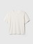 Kadın Beyaz Supima® Pamuk Relaxed T-Shirt 2