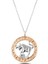 Art 925 Ayar Gümüş Rose Boğa Burcu Kadın Gümüş Kolye (324324) 1
