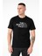 Trend Kapında The North Face Bisiklet Yaka Tshirt Siyah 1