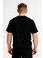 Trend Kapında The North Face Bisiklet Yaka Tshirt Siyah 2