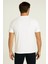 Trend Kapında Calvin Klein Bisiklet Yaka Tshirt Beyaz 2