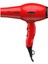 TeknoTrust Yüksek Güçlü Profesyonel Kırmızı Fön Makinesi, 2500W, Hız ve Isı Ayarlı, 220-240 V 1