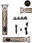 RD-378 Profesyonel Deluxe LCD Ekran Tıraş Makinesi Saç Sakal Ense Çizim 1