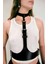 Boyun Bağlantılı Korse Kemer Harness, Kadın Deri Bel Kemeri - APFT1297 1