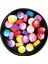 30 Adet 10 mm Polimer Kil Fimo Boncuk Takı Bileklik + 1 Metre Lastikli Misina - Renkli Yin Yang 2
