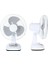 3 Kademeli Fan Vantilatör Ampul - Ledli - Solarlı Powerbank (4887) 2