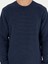 Erkek İndigo Regular Fit Bisiklet Yaka Sweatshirt 50296050-VR028 6