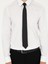 Erkek Beyaz Slim Fit Pamuk Karışımlı Klasik Gömlek 50292265-VR013 6