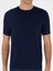 Erkek Lacivert Slim Fit Bisiklet Yaka Triko T-shirt 50293169-VR033 6