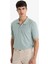 %100 Pamuk Regular Fit Kısa Kollu Basic Düz Pike Kumaş Polo Tişört C1293AX25SP 3