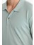 %100 Pamuk Regular Fit Kısa Kollu Basic Düz Pike Kumaş Polo Tişört C1293AX25SP 5