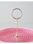 Swirly Cam Katlı Servis 21X28 cm Pembe 3