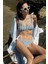 Kadın Fiori Omuzdan Bağlı Büstiyer Bikini Takım 00250 Beyaz 1