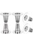 1.2-1.6 Inçlik Gider Deliği Için 6 Adet Banyo Lavabo Gider Süzgeci (Yurt Dışından) 1