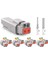 5 Set 6 Pin Dt Konnektör Kiti Su Geçirmez Dt Konnektör (Yurt Dışından) 5