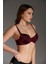 Yarım Destekli Lazer Soft Kap Sütyen C16040 Bordo 2