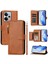 Realme 14 5g Fermuar Pu Deri Manyetik Kart Tutucu Için Flip Case (Yurt Dışından) 5