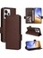 Realme 14T 5g Cüzdan Manyetik Yan Toka Pu Deri Kart Için Flip Case (Yurt Dışından) 4