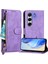 Tecno Camon 40 Pro 4g Premium Fermuarlı Deri Çapraz Askılı Uzun Askılı Cüzdan Kılıf Kapaklı Kartlıklı (Yurt Dışından) 5