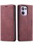Oppo Reno 13 Pro 5g Flip Folio Kitap Için Flip Case Vintage Pu Deri Kılıf (Yurt Dışından) 1