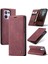 Oppo Reno 13 Pro 5g Flip Folio Kitap Için Flip Case Vintage Pu Deri Kılıf (Yurt Dışından) 3