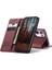 Oppo Reno 13 Pro 5g Flip Folio Kitap Için Flip Case Vintage Pu Deri Kılıf (Yurt Dışından) 5