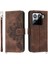 Xiaomi 15 Kabartmalı Bileklik Darbeye Dayanıklı Çoklu Kredi Kartı Için Flip Case (Yurt Dışından) 1