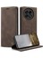 Oneplus 13 Flip Folio Kitap Için Flip Case Vintage Pu Deri Cüzdan Kılıf (Yurt Dışından) 2