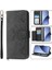 Xiaomi 15 Kabartmalı Bileklik Darbeye Dayanıklı Çoklu Kredi Kartı Için Flip Case (Yurt Dışından) 1