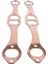 Araba Oval Port Bakır Egzoz Borusu Contaları PH306 327 305 Için (Yurt Dışından) 3