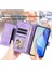 Ulefone Not 21 Için Flip Case Pu Deri Manyetik Kart Tutucu Fermuar (Yurt Dışından) 4