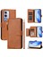Oppo A80 Fermuar Kart Tutucu Pu Deri Manyetik Için Flip Case (Yurt Dışından) 1