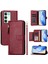 Realme C75 5g Fermuar Kart Tutucu Pu Deri Manyetik Için Flip Case (Yurt Dışından) 1
