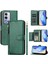 Oppo A80 Fermuar Kart Tutucu Pu Deri Manyetik Için Flip Case (Yurt Dışından) 5