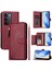 Realme C75 4g Pu Deri Manyetik Fermuar Kart Tutucu Için Flip Case (Yurt Dışından) 4