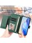 Itel Flip 4g Pu Deri Manyetik Kart Tutucu Fermuar Için Flip Case (Yurt Dışından) 3