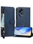 Oppo A58 4g Kart Tutucu Fermuar Pu Deri Manyetik Için Flip Case (Yurt Dışından) 5