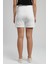 Julye Kadın Örme Şort Ekru Ekru 3
