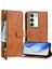 Realme 14X Kart Tutucu Pu Deri Manyetik Fermuar Için Flip Case (Yurt Dışından) 5