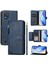 Zte Blade A52 Lite Pu Deri Manyetik Fermuar Kart Tutucu Için Flip Case (Yurt Dışından) 1