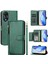 Oppo A78 4g Kart Tutucu Fermuar Pu Deri Manyetik Için Flip Case (Yurt Dışından) 1