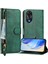 Oppo A78 4g Kart Tutucu Fermuar Pu Deri Manyetik Için Flip Case (Yurt Dışından) 5