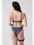 Push-Up Dolgulu Bacak Bantlı Sütyen Takım C14155 Antrasit 4