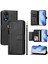 Oppo A78 4g Kart Tutucu Fermuar Pu Deri Manyetik Için Flip Case (Yurt Dışından) 5