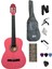 Klasik Gitar Seti Sap Ayarlı 4-4 Tamboy Kıııf Askı Kapo Sticker Pena Penalık Silme Bezi L Anahtarı 1